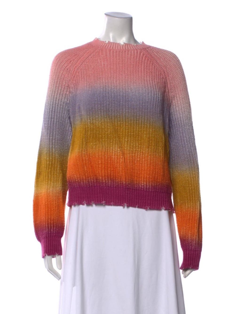 Zadig & Voltaire Multicolor Tie-Dye Crew Neck Sweater